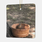 Eichhörnchen keramikornament (Links)