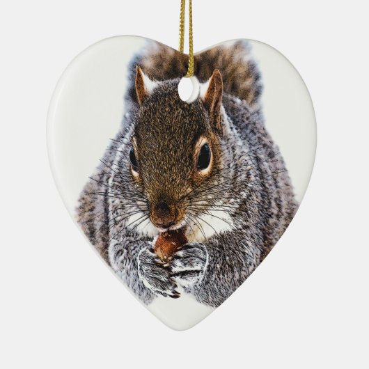 Eichhörnchen Keramikornament (Rechts)