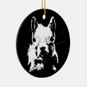 Eichhörnchen Keramikornament (Rechts)
