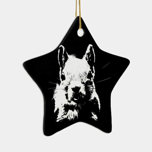 Eichhörnchen Keramikornament (Rechts)