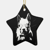 Eichhörnchen Keramikornament (Links)