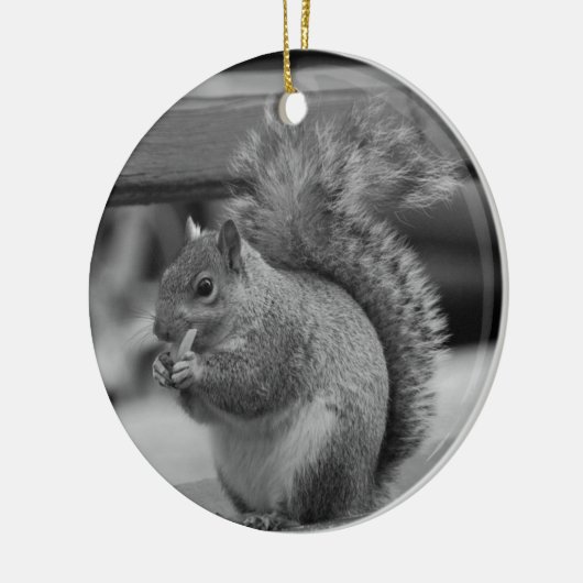 Eichhörnchen Keramikornament (Links)