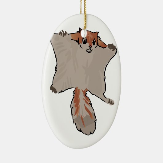 Eichhörnchen Keramikornament (Rechts)