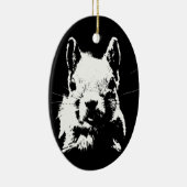 Eichhörnchen Keramikornament (Rechts)