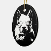 Eichhörnchen Keramikornament (Links)