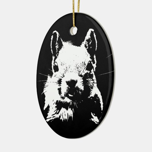 Eichhörnchen Keramikornament (Links)