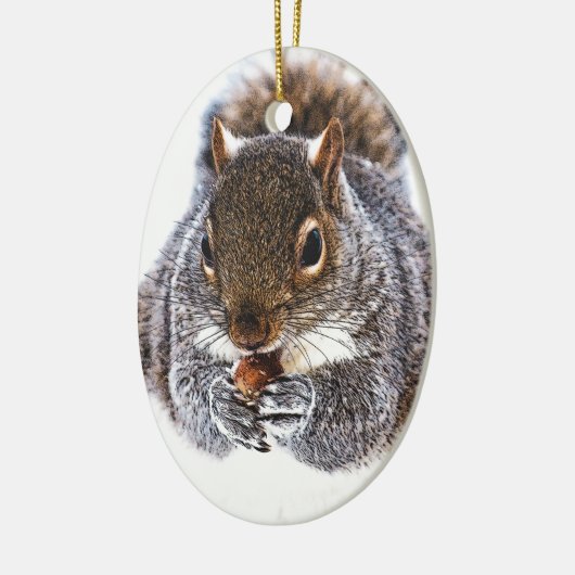 Eichhörnchen Keramikornament (Links)