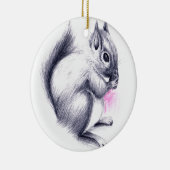 Eichhörnchen Keramikornament (Rechts)