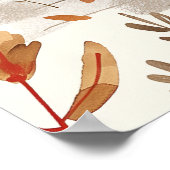 Eichhörnchen Kinderzimmer Banjo Kunst Poster (Ecke)