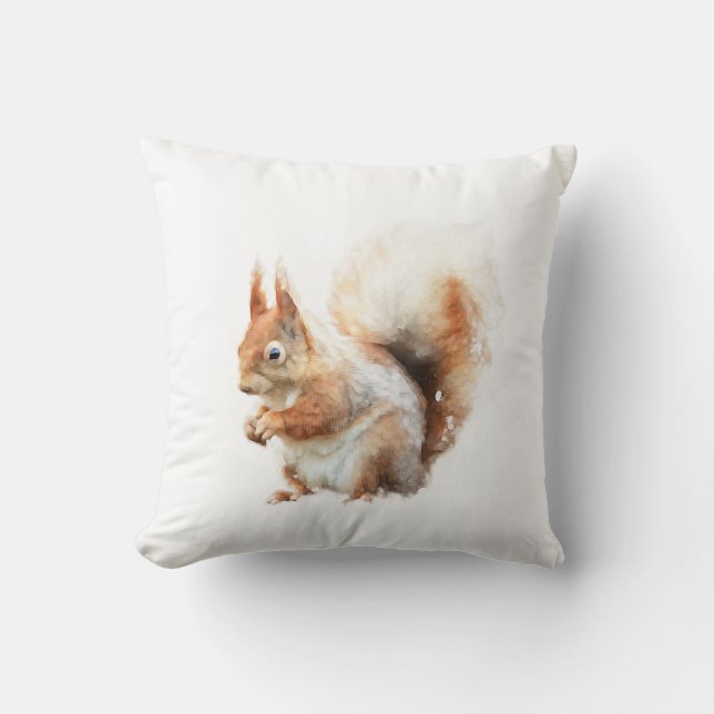 Eichhörnchen Kissen (Vorderseite)