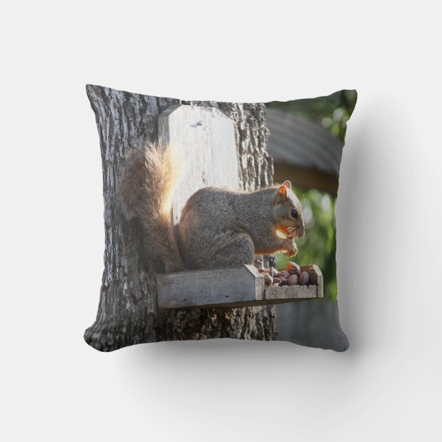 Eichhörnchen Kissen (Vorderseite)