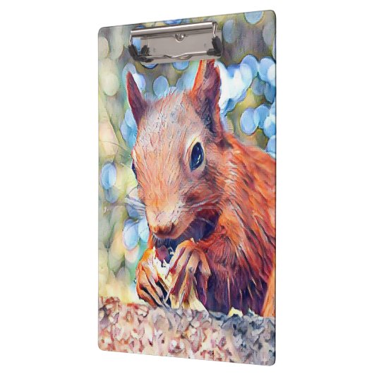 Eichhörnchen Klemmbrett (Links)