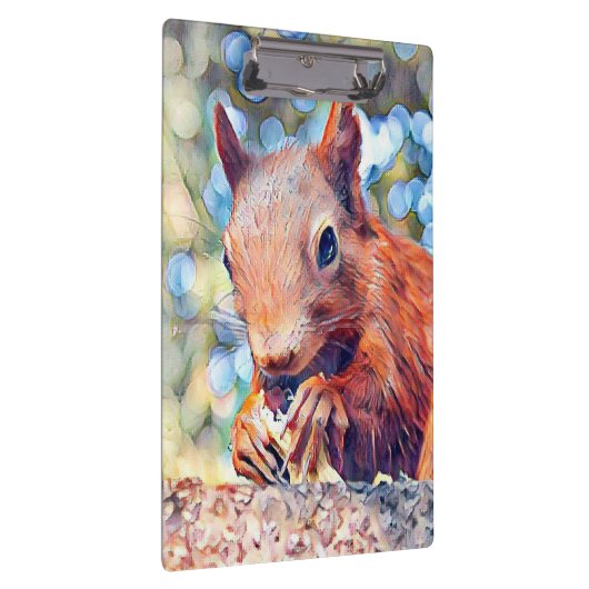 Eichhörnchen Klemmbrett (Rechts)