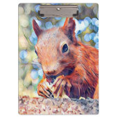 Eichhörnchen Klemmbrett (Vorderseite)
