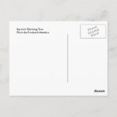 Eichhörnchen Kletterbaum Postkarte (Rückseite)