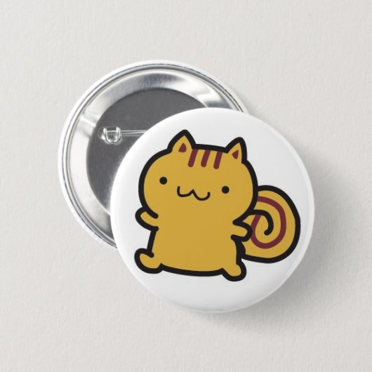 Eichhörnchen-Knopf Button (Vorne & Hinten)