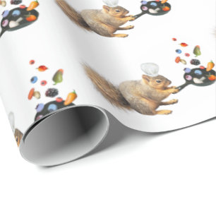 Eichhörnchen Koch Wrapper Geschenkpapier