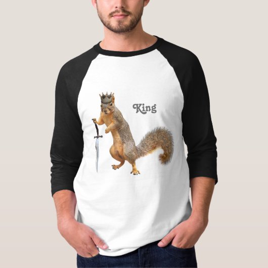 Eichhörnchen-König Shirt (Vorderseite)