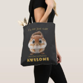 Eichhörnchen konzentriert Phantastisch Niedlich Ad Tasche (Von Nahem)