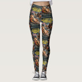 Eichhörnchen-Krabben-Monster Leggings (Vorderseite)