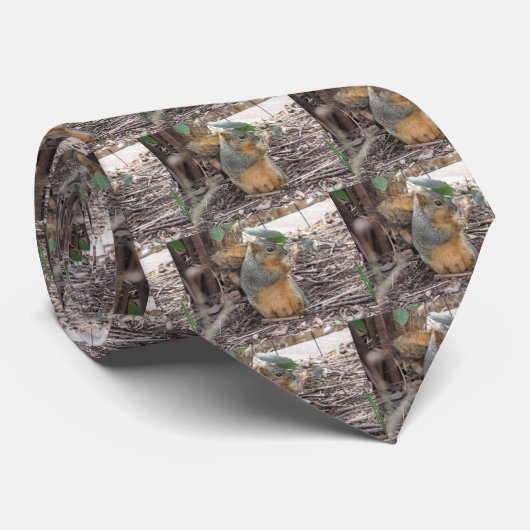 Eichhörnchen Krawatte (Gerollt)