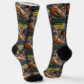 Eichhörnchen-Krebs-Monster Socken (Gewinkelt)