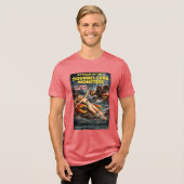 Eichhörnchen-Krebs-Monster Tri-Blend Shirt (Vorderseite voll)