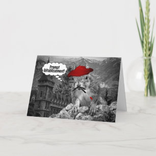 Eichhörnchen-Künstlerin wird gut Karte