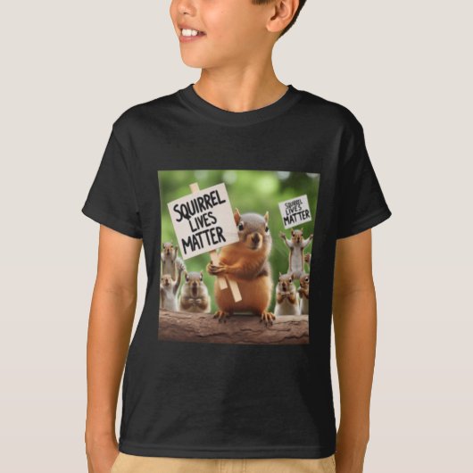 Eichhörnchen Lebendige T-Shirt (Vorderseite)