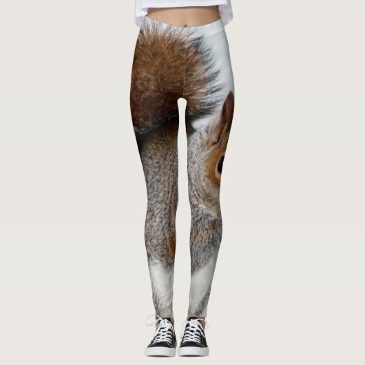 Eichhörnchen Leggings (Vorderseite)