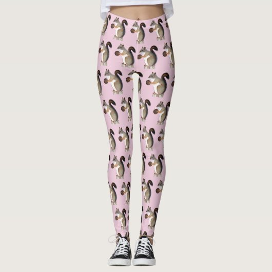 Eichhörnchen Leggings (Vorderseite)