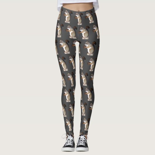Eichhörnchen Leggings (Vorderseite)