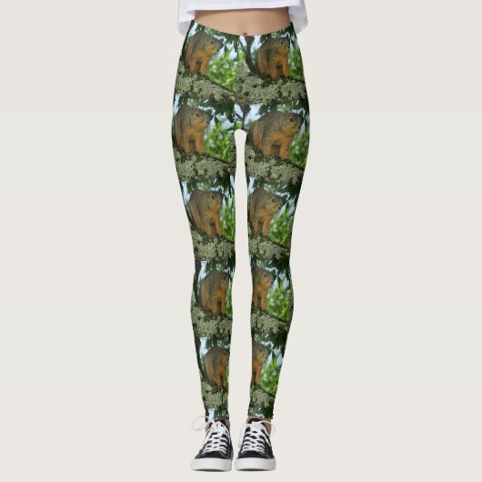 Eichhörnchen-Leggings Leggings (Vorderseite)