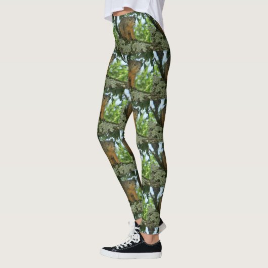 Eichhörnchen-Leggings Leggings (Links)