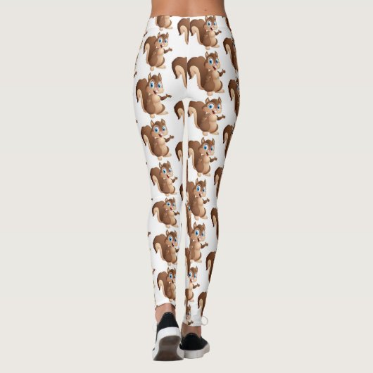 Eichhörnchen-Leggings Leggings (Rückseite)