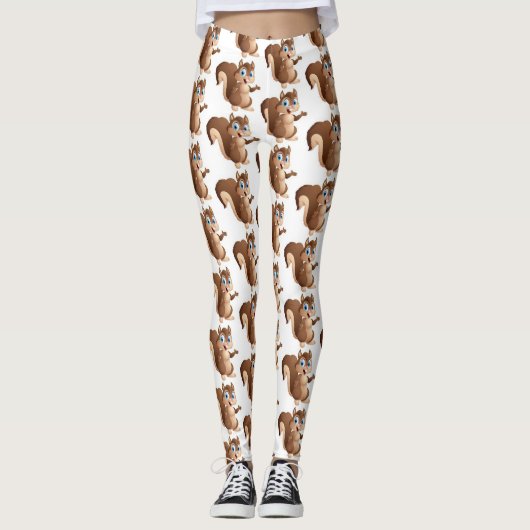 Eichhörnchen-Leggings Leggings (Vorderseite)
