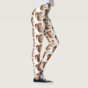 Eichhörnchen-Leggings Leggings