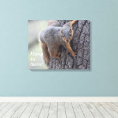 Eichhörnchen Leinwanddruck (Insitu (Holzboden))