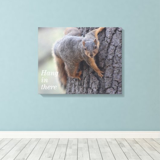 Eichhörnchen Leinwanddruck (Insitu (Holzboden))