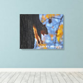 Eichhörnchen Leinwanddruck (Insitu (Holzboden))