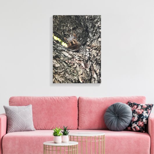 Eichhörnchen Leinwanddruck (Insitu (Wohnzimmer))
