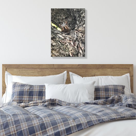Eichhörnchen Leinwanddruck (Insitu (Schlafzimmer))