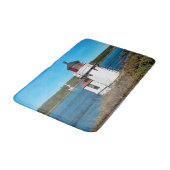 Eichhörnchen Leuchtturm, Maine Bath Mat Badematte (Schrägansicht)