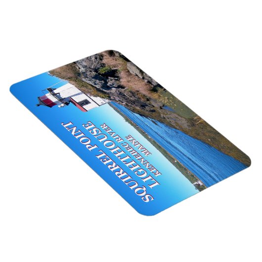 Eichhörnchen Leuchtturm Maine Flexi Magnet (Rechte Seite)