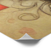 Eichhörnchen Liebe 1 Poster (Ecke)