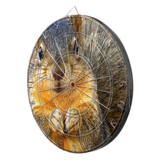 Eichhörnchen-Liebe_ Dartscheibe (Vorderseite rechts)