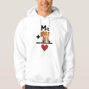 Eichhörnchen Liebe Gleichung Waldtiere Herz Hoodie