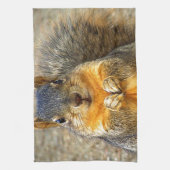 Eichhörnchen-Liebe_ Handtuch (Vertikal)