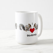 Eichhörnchen-Liebe Kaffeetasse (VorderseiteRechts)