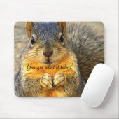 Eichhörnchen-Liebe_ Mousepad (Mit Mouse)